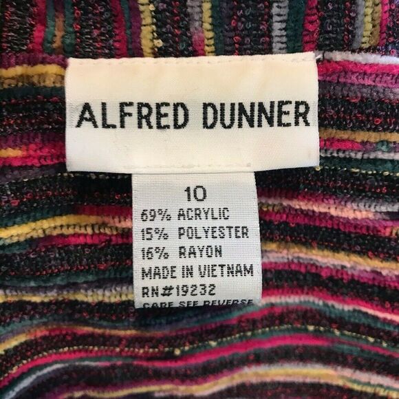 Alfred Dunner Textured Jewel Tone Jacket Blazer 10 - Picture 3 of 6